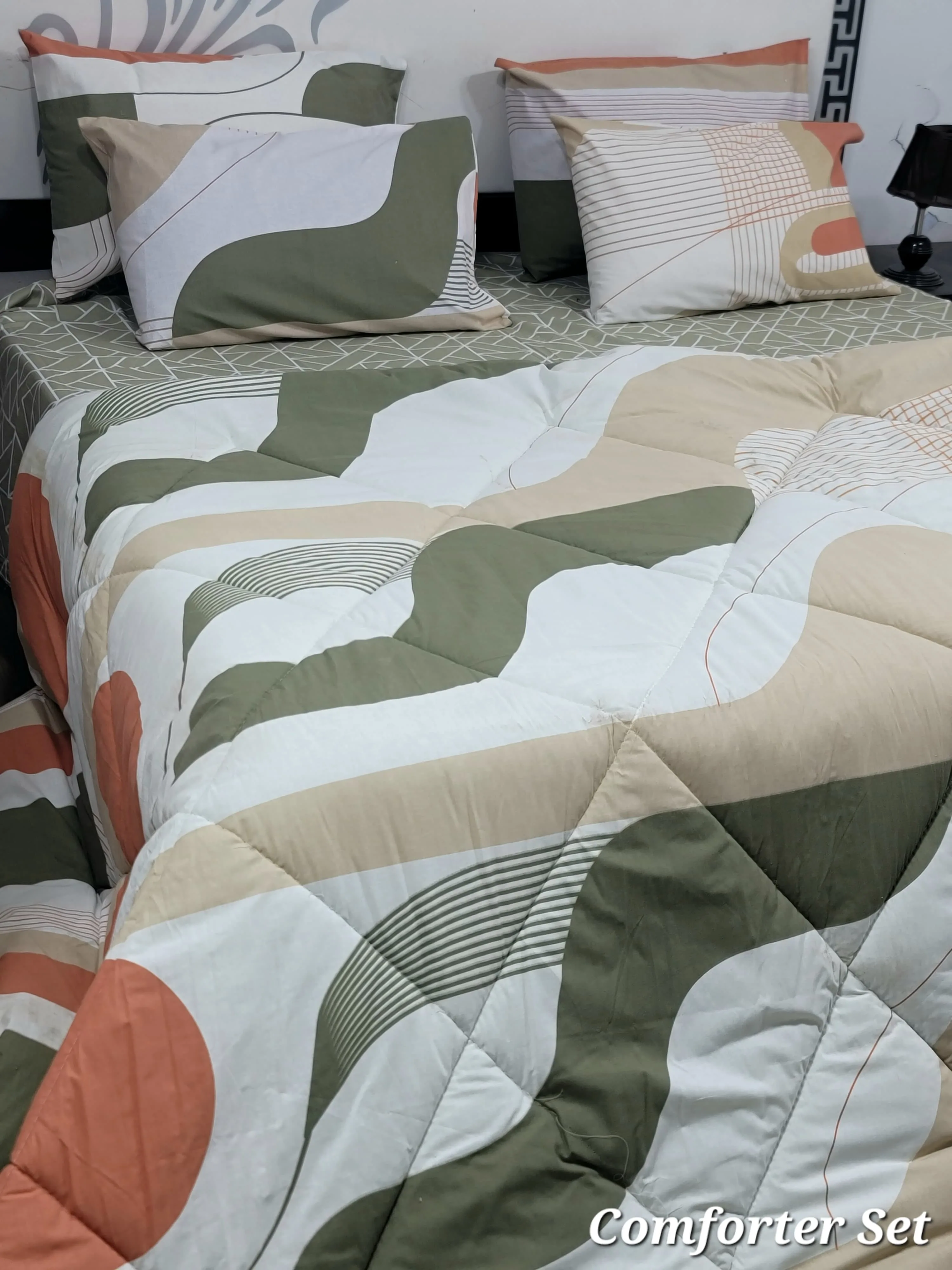 Pure Cotton  Comforter Set's