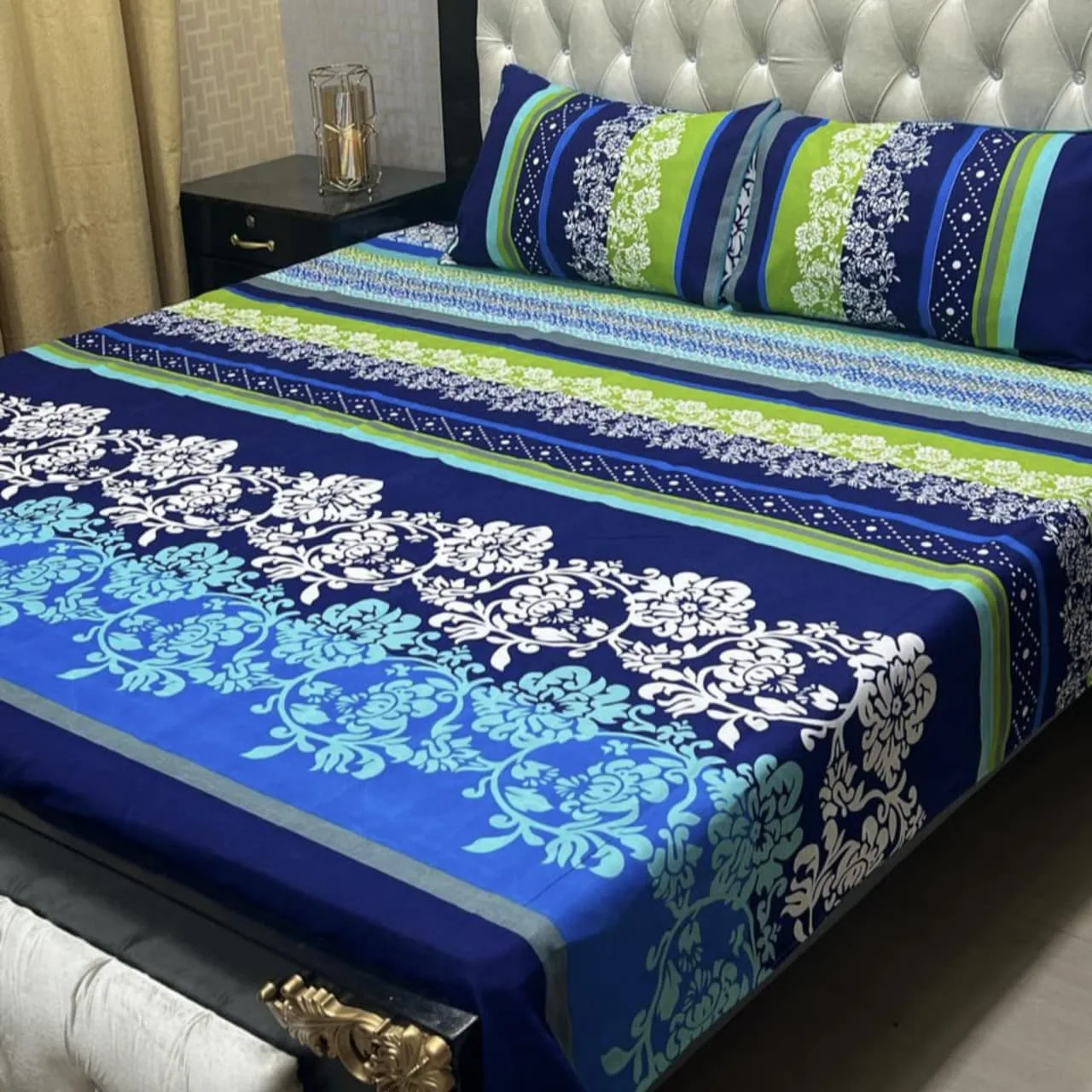Crystal Cotton Bedsheet