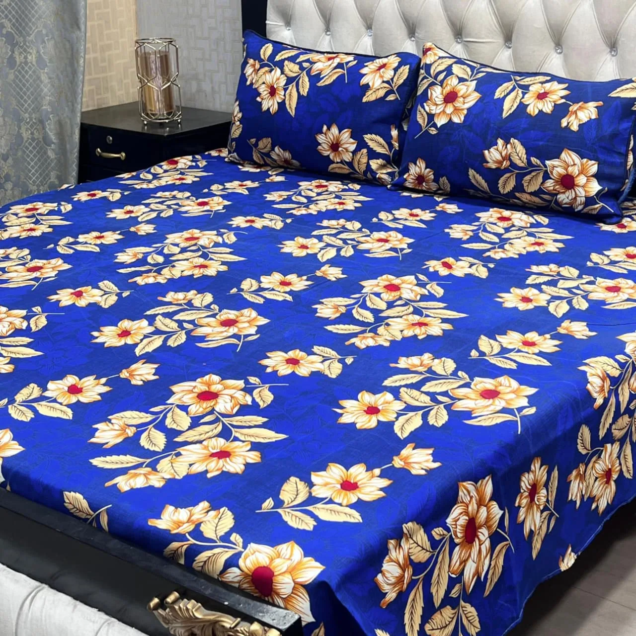 Crystal Cotton Bedsheet