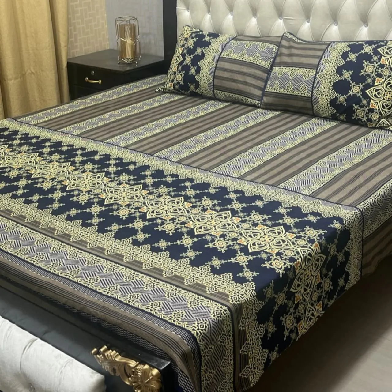 Crystal Cotton Bedsheet