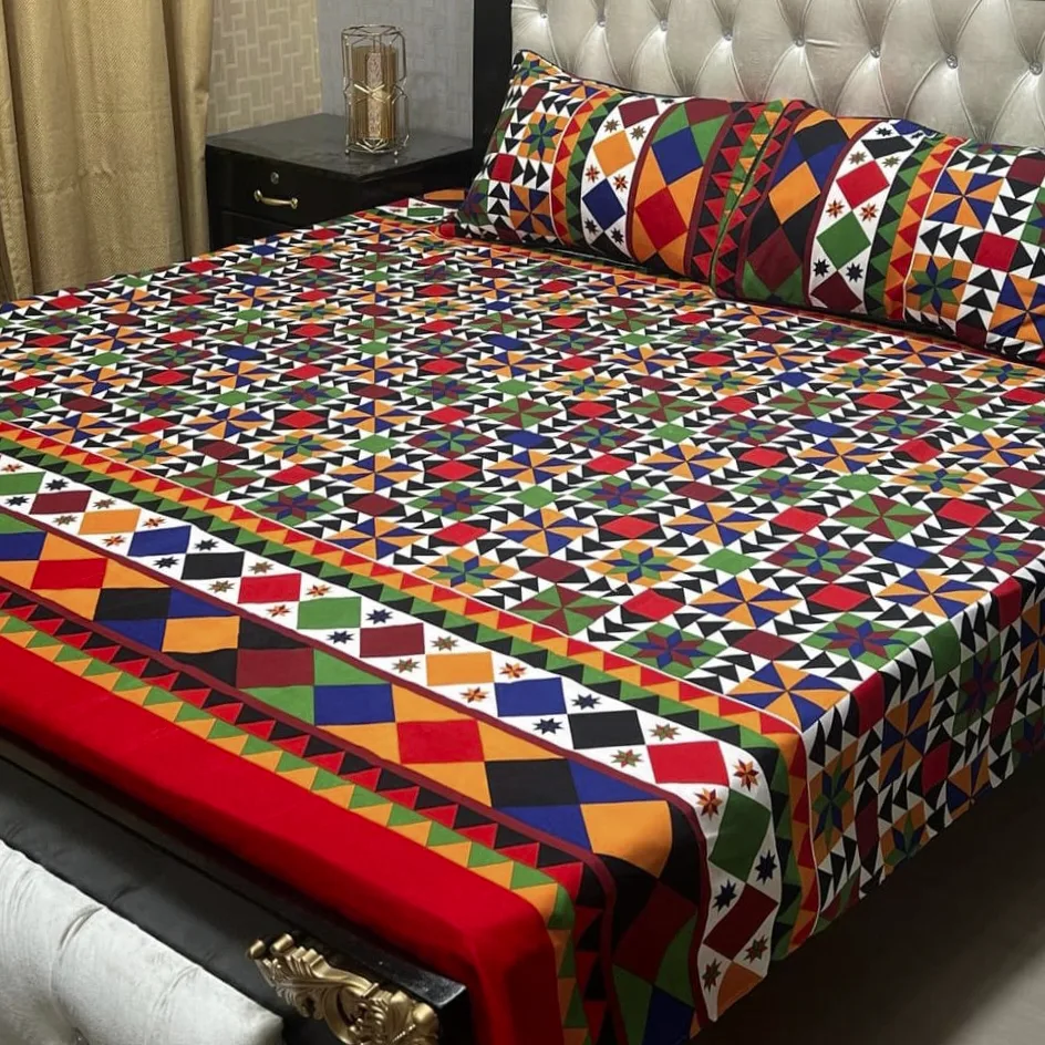 Crystal Cotton Bedsheet