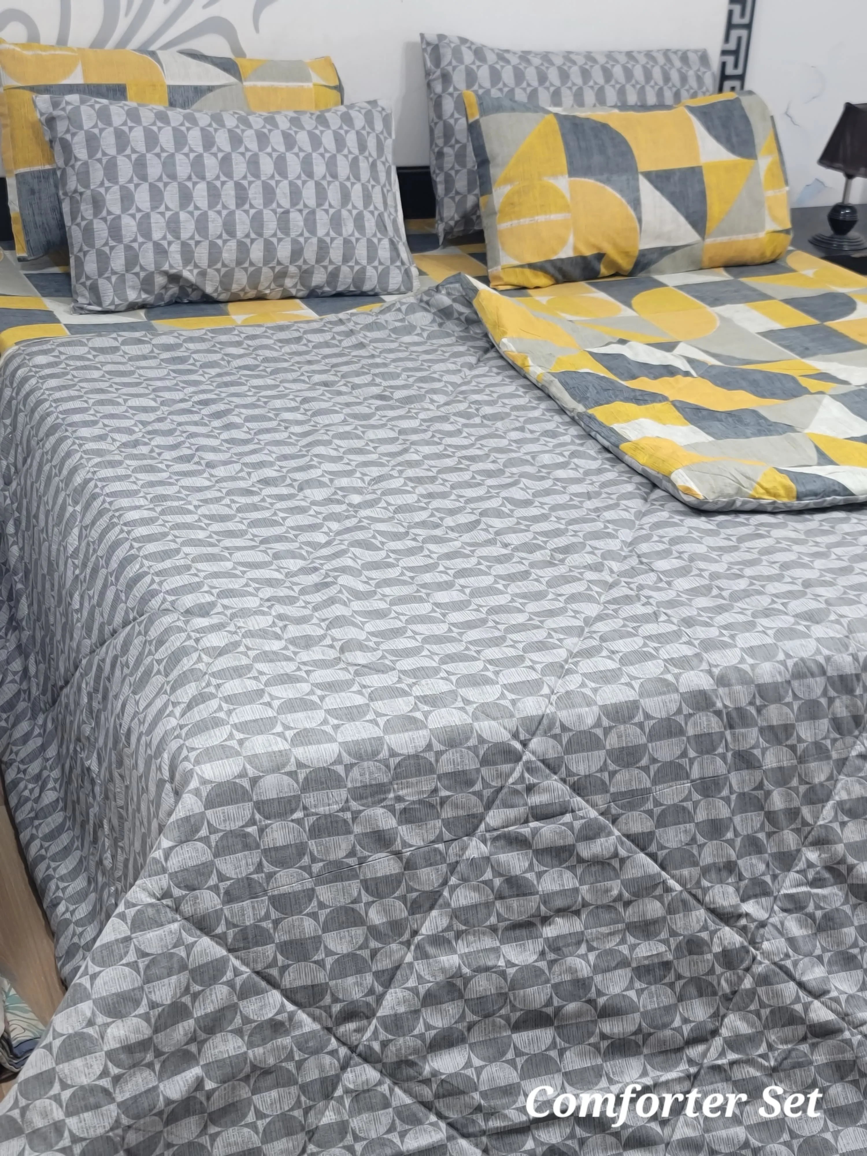 Pure Cotton  Comforter Set's