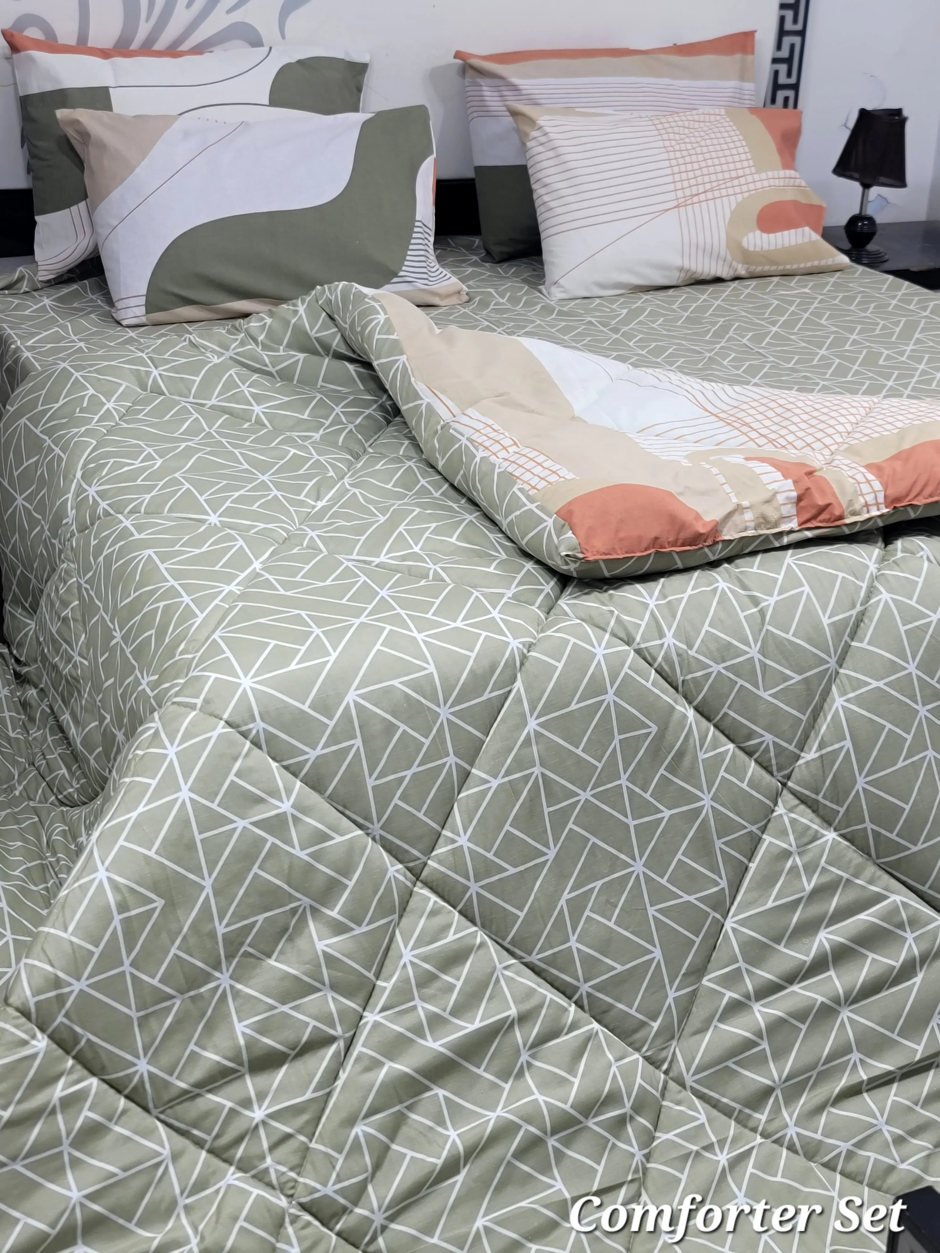 Pure Cotton  Comforter Set's