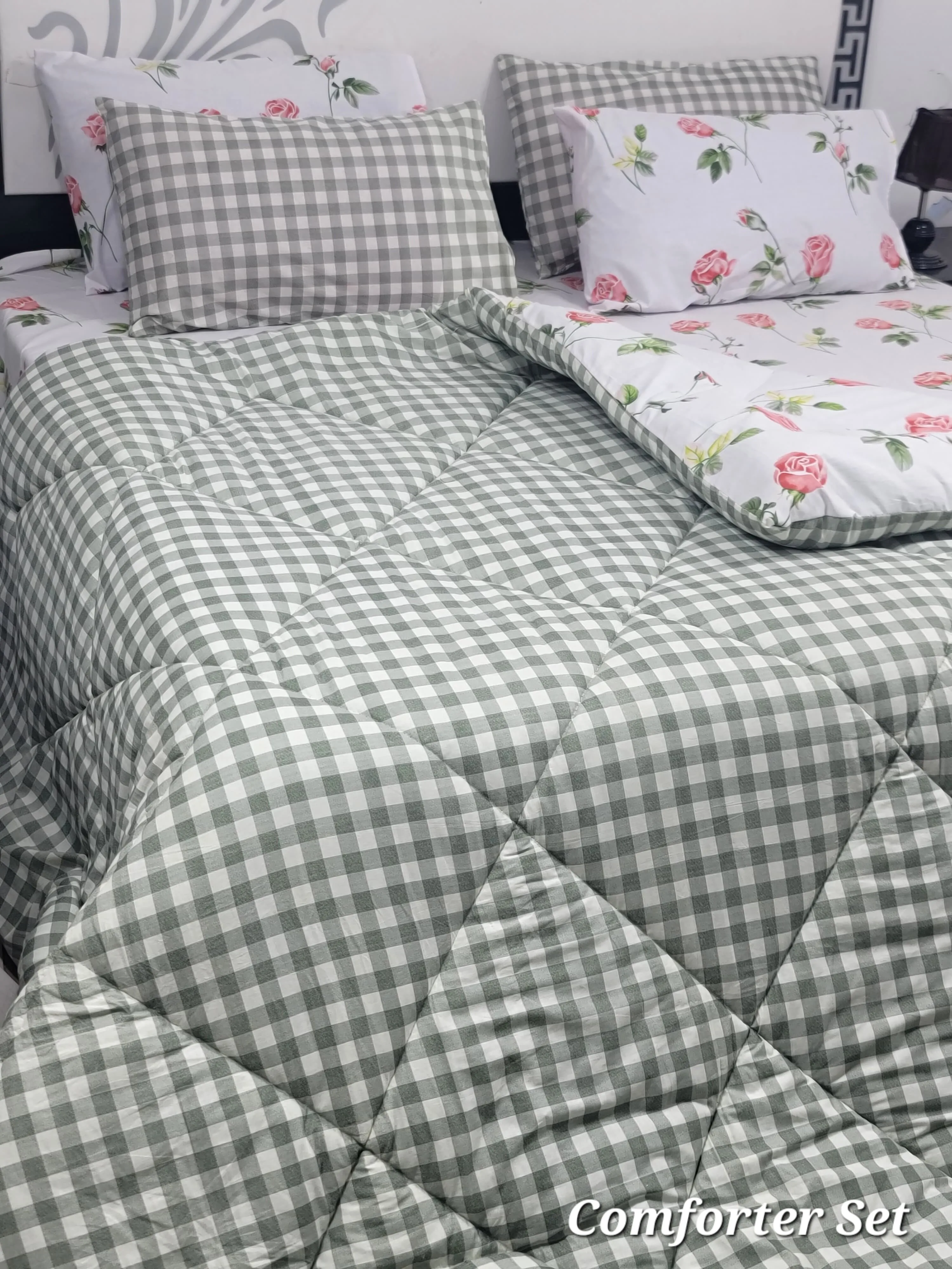 Pure Cotton  Comforter Set's