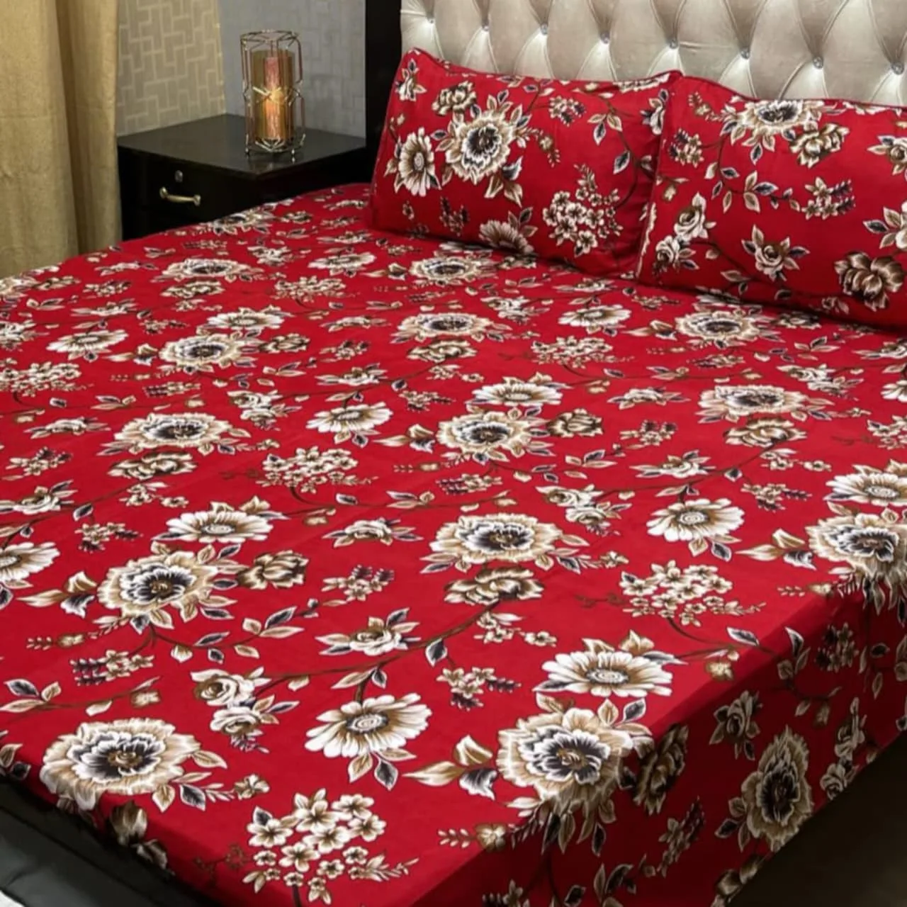 Crystal Cotton Bedsheet