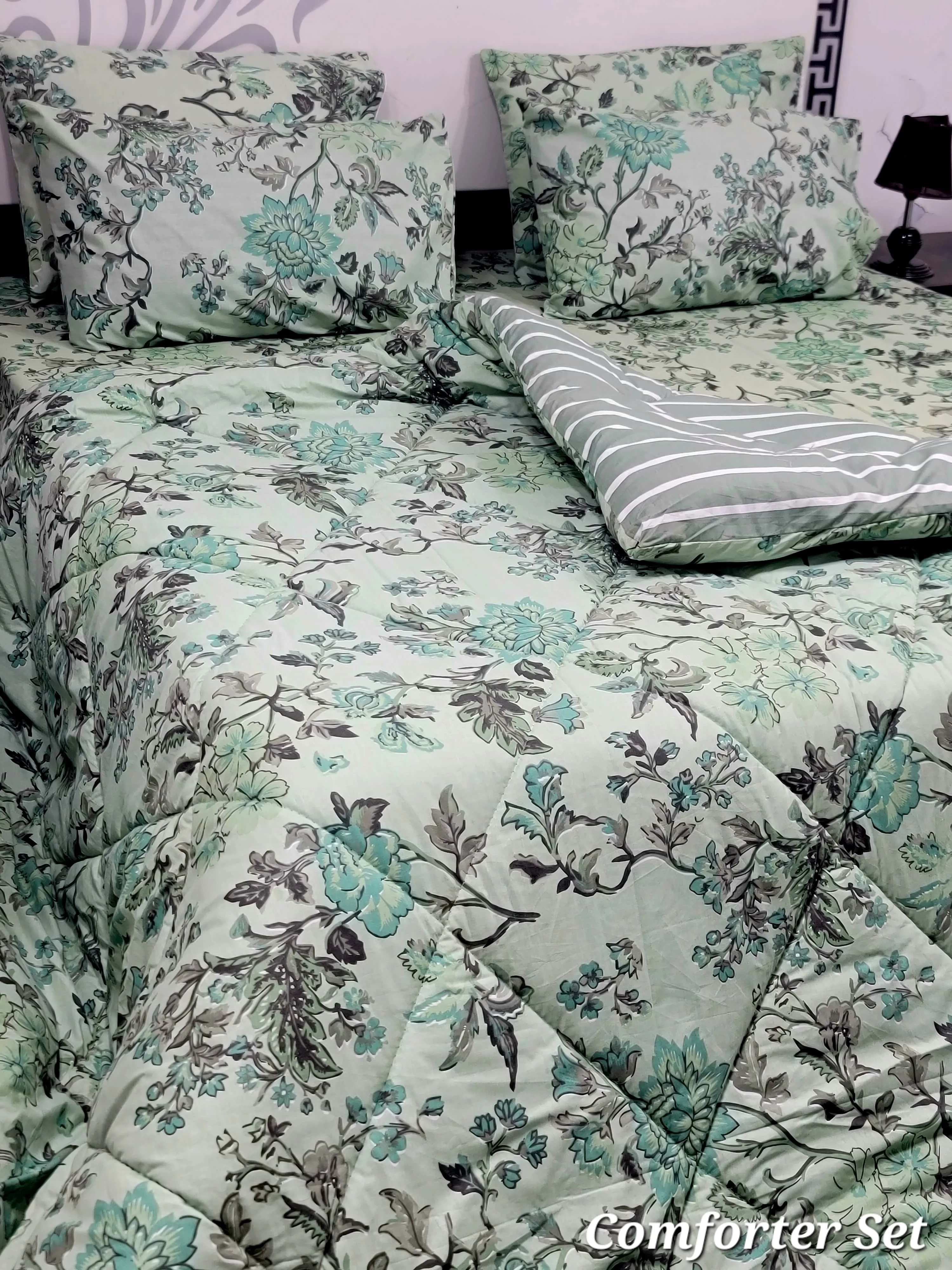 Pure Cotton  Comforter Set's