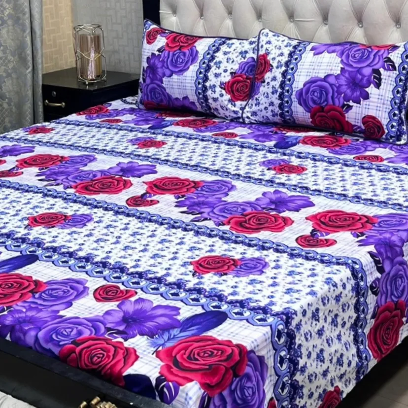 Crystal Cotton Bedsheet