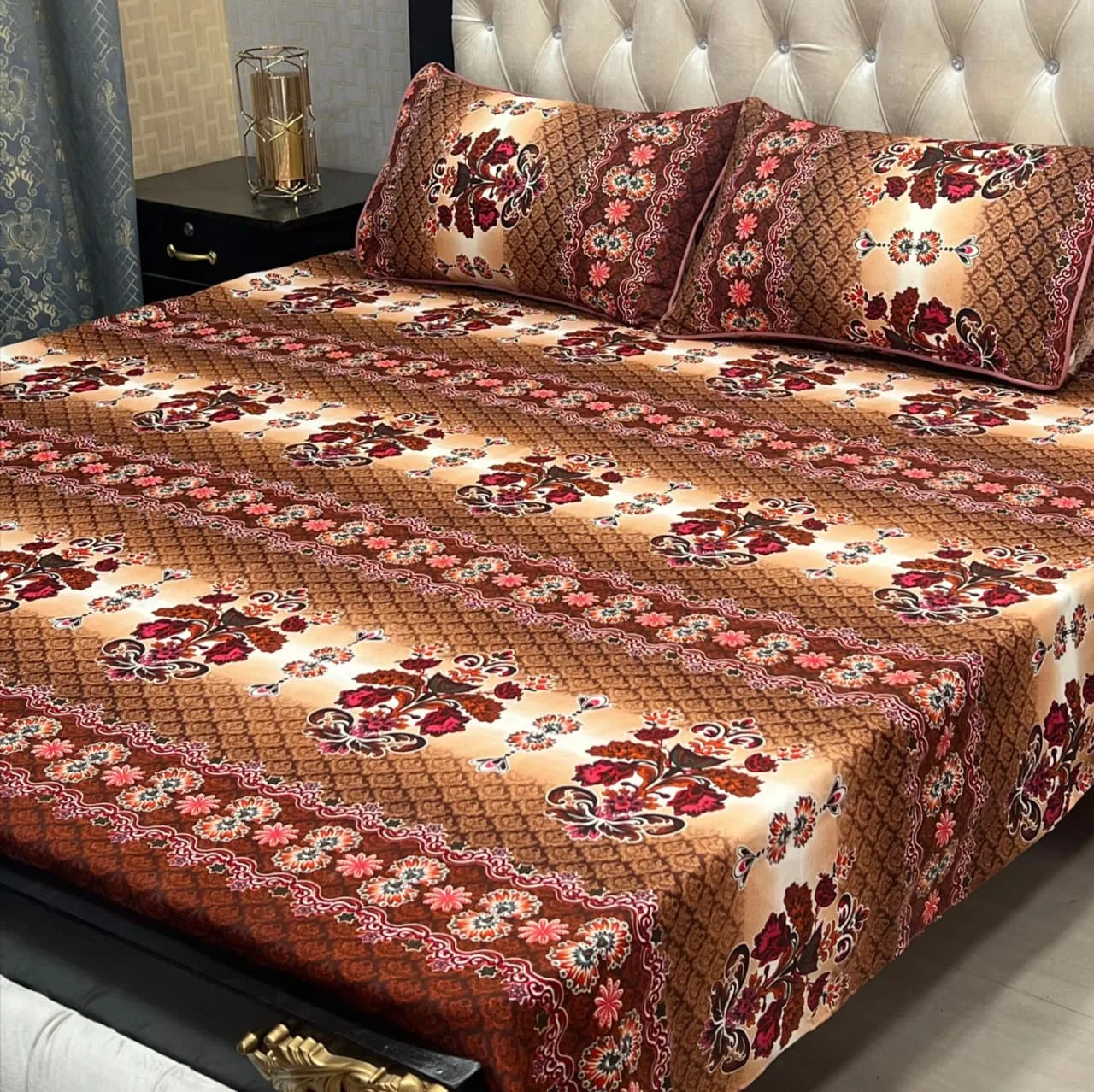 Crystal Cotton Bedsheet