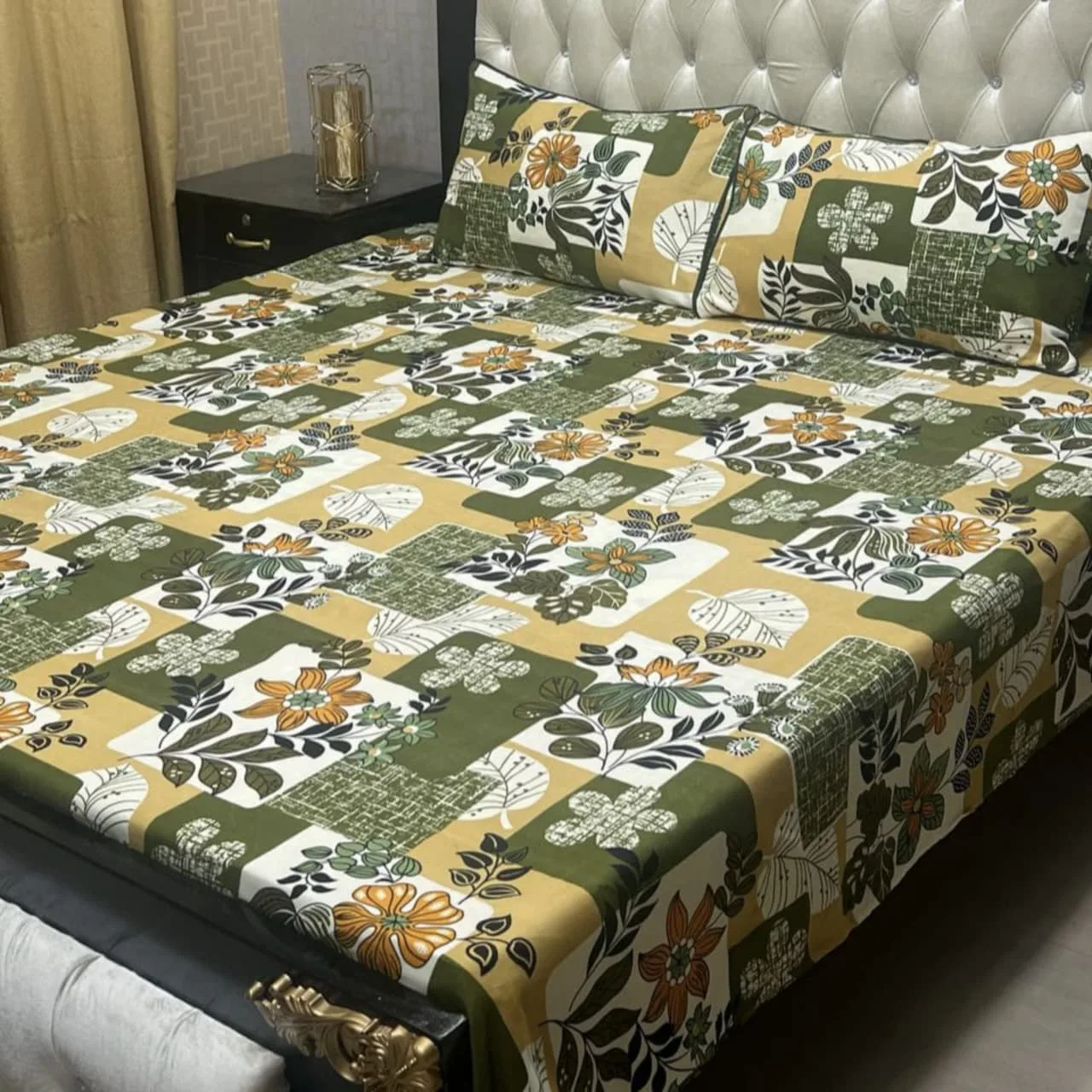 Crystal Cotton Bedsheet