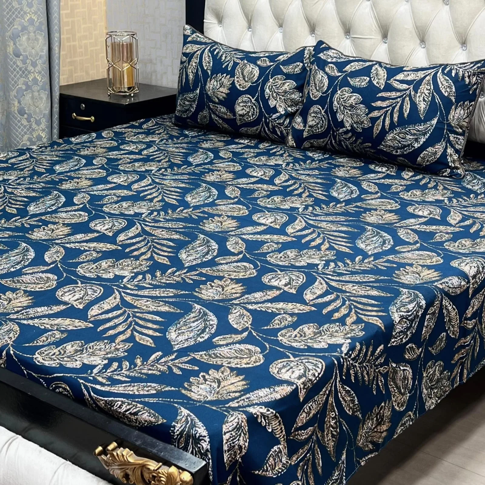 Crystal Cotton Bedsheet