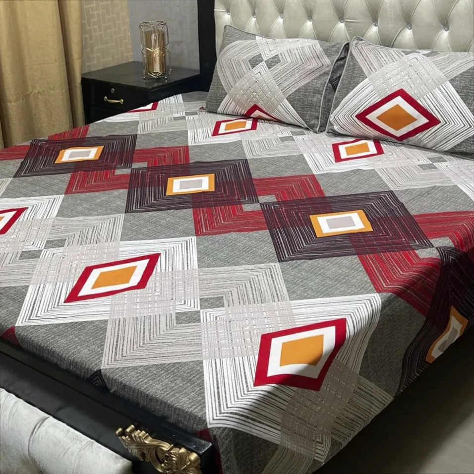 Crystal Cotton Bedsheet
