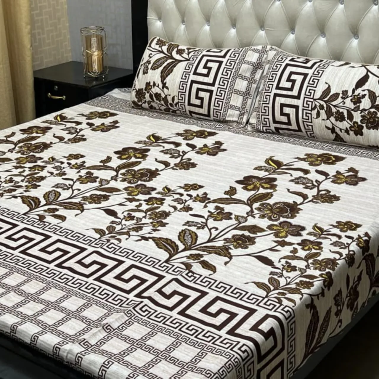 Crystal Cotton Bedsheet