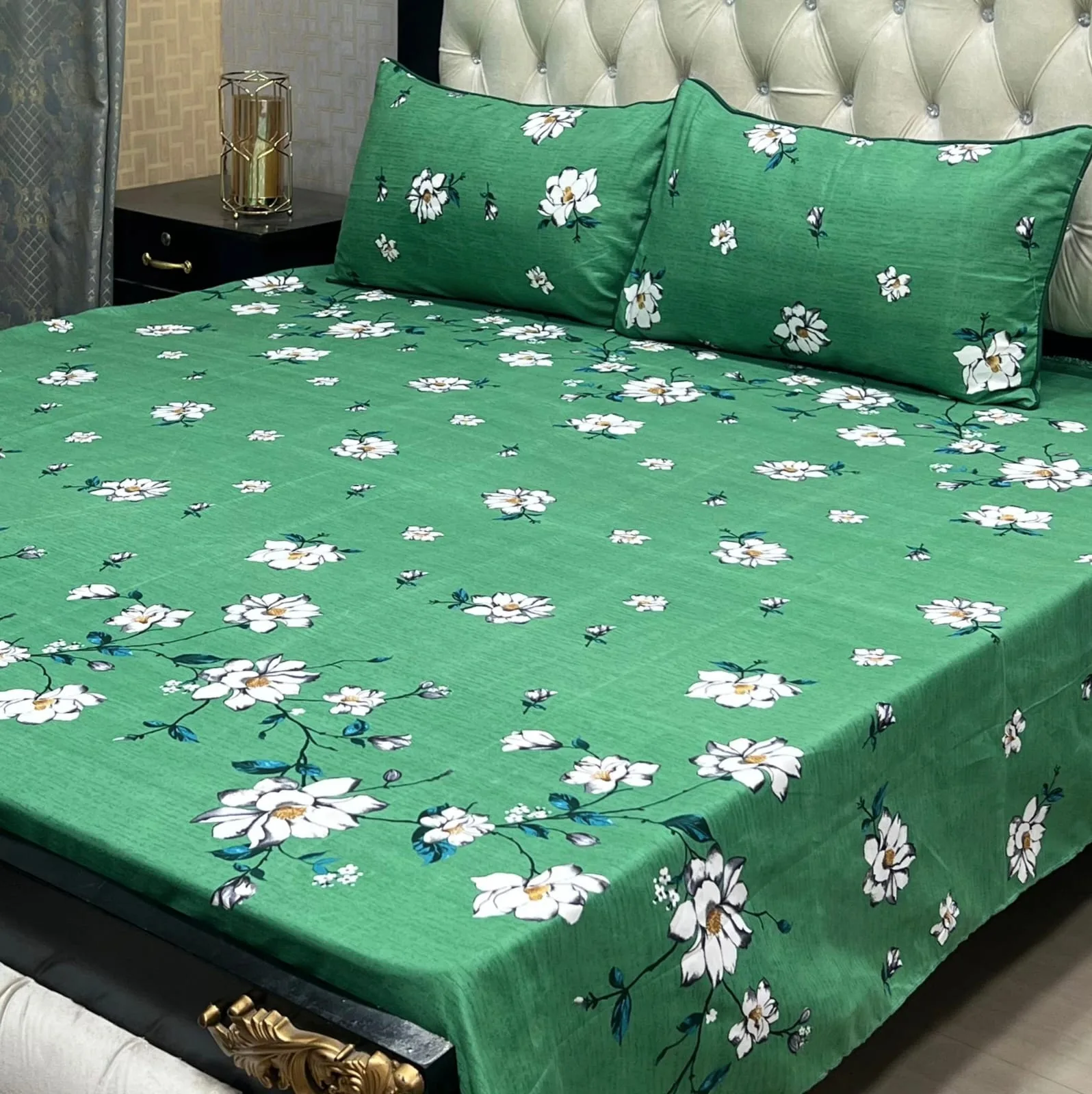 Crystal Cotton Bedsheet