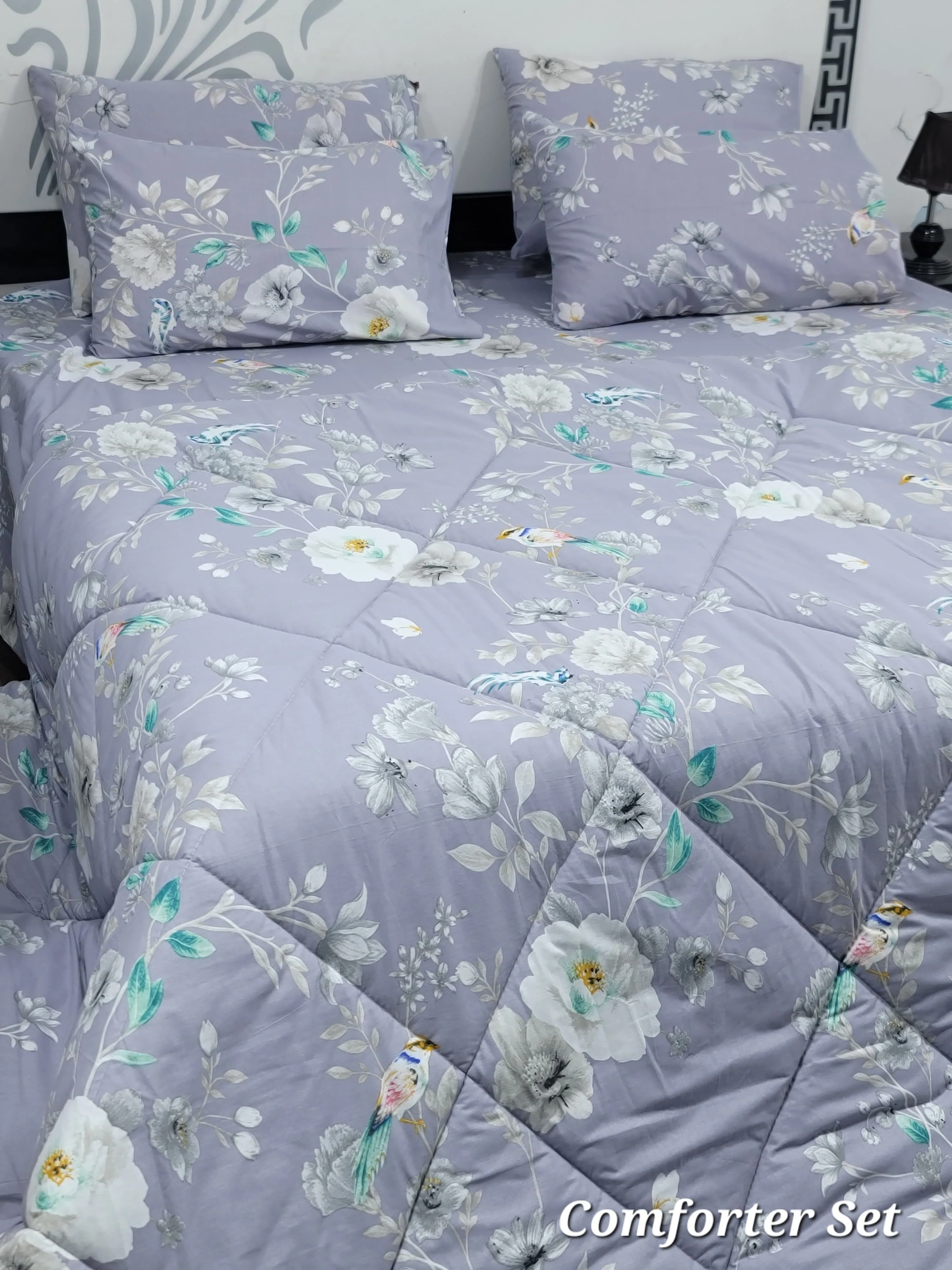 Pure Cotton  Comforter Set's