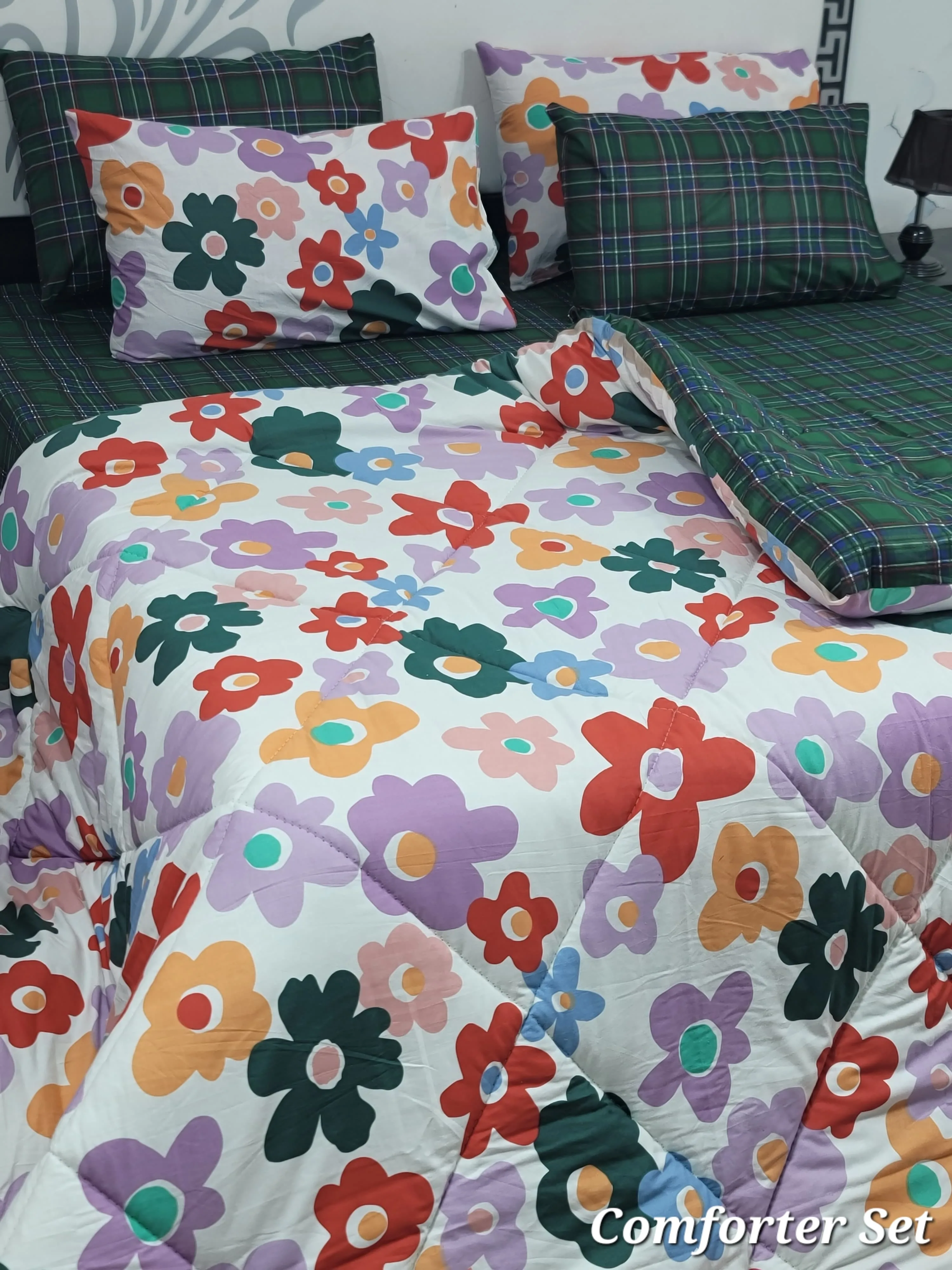 Pure Cotton Comforter Set's