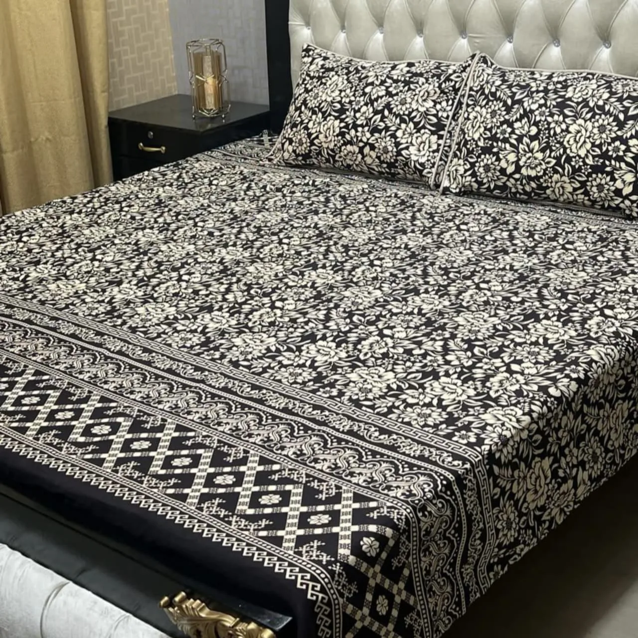Crystal Cotton Bedsheet