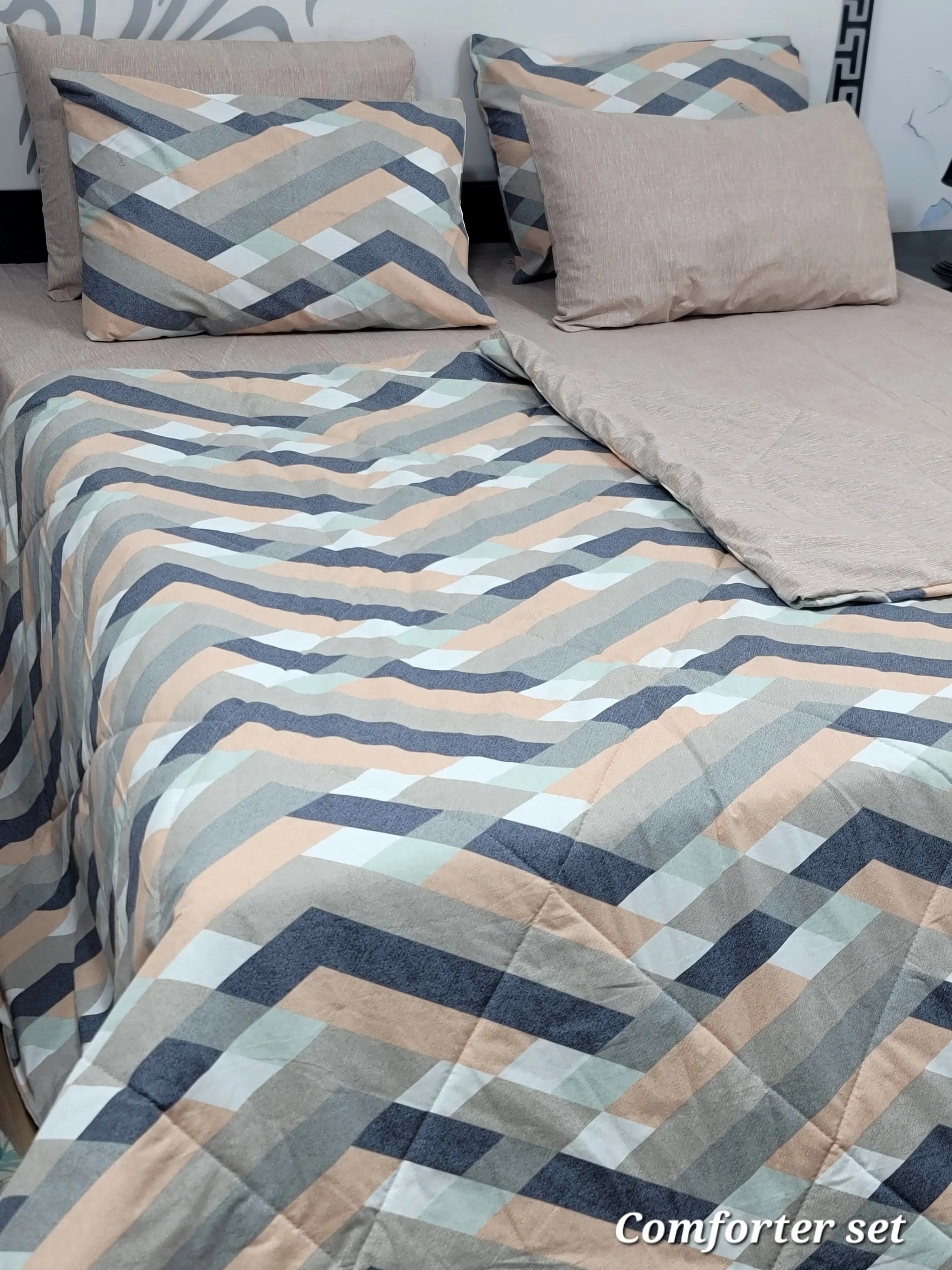 Pure Cotton  Comforter Set's