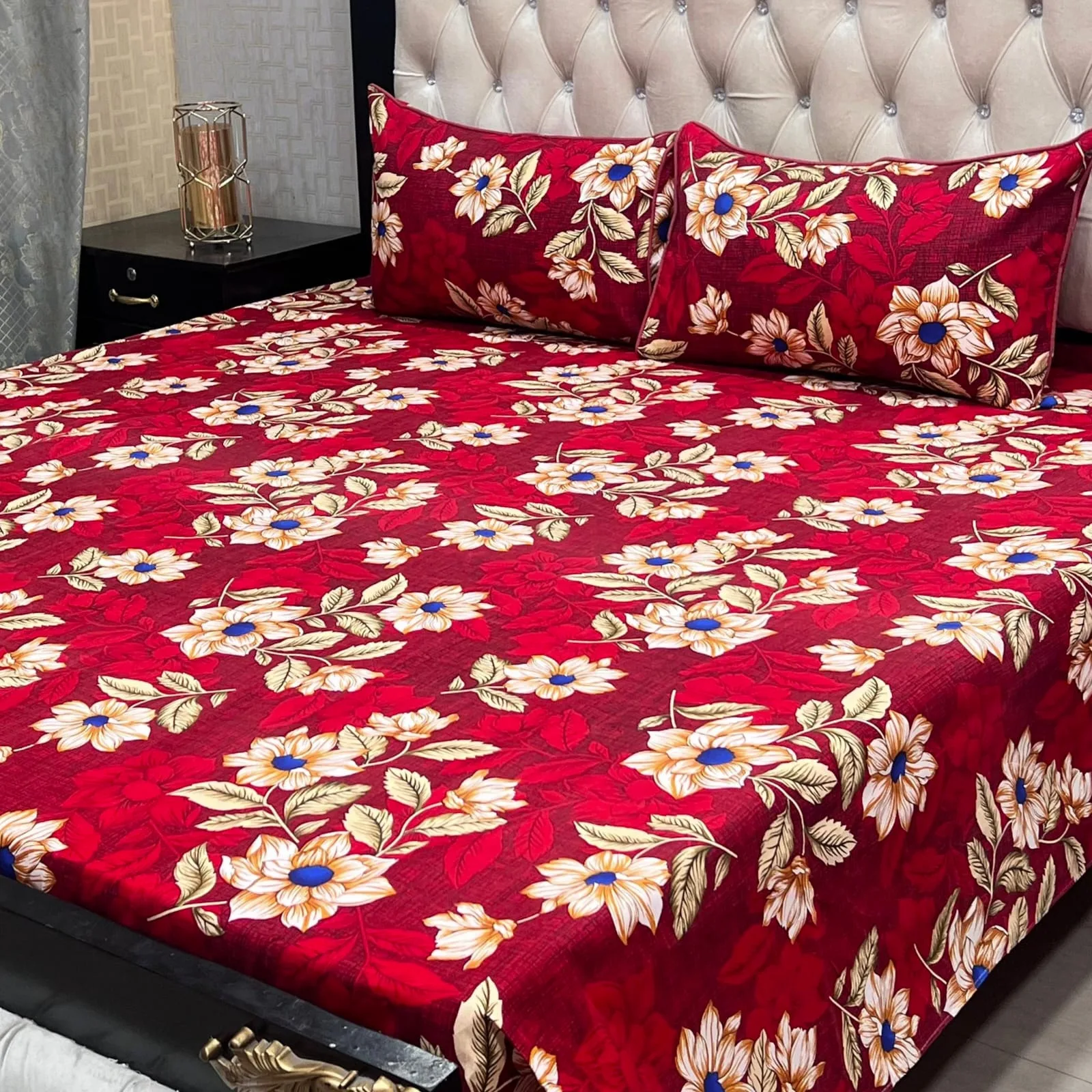 Crystal Cotton Bedsheet