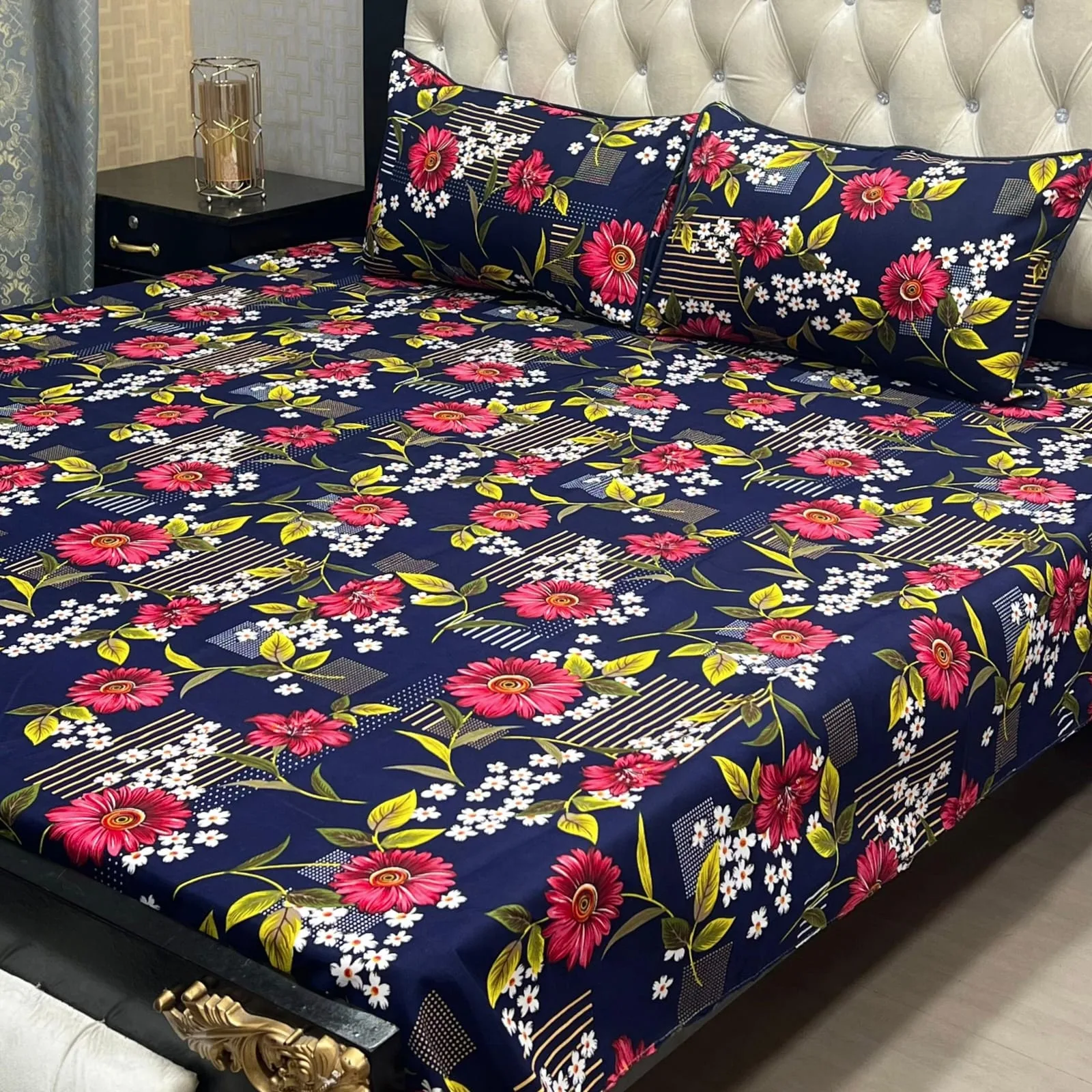 Crystal Cotton Bedsheet