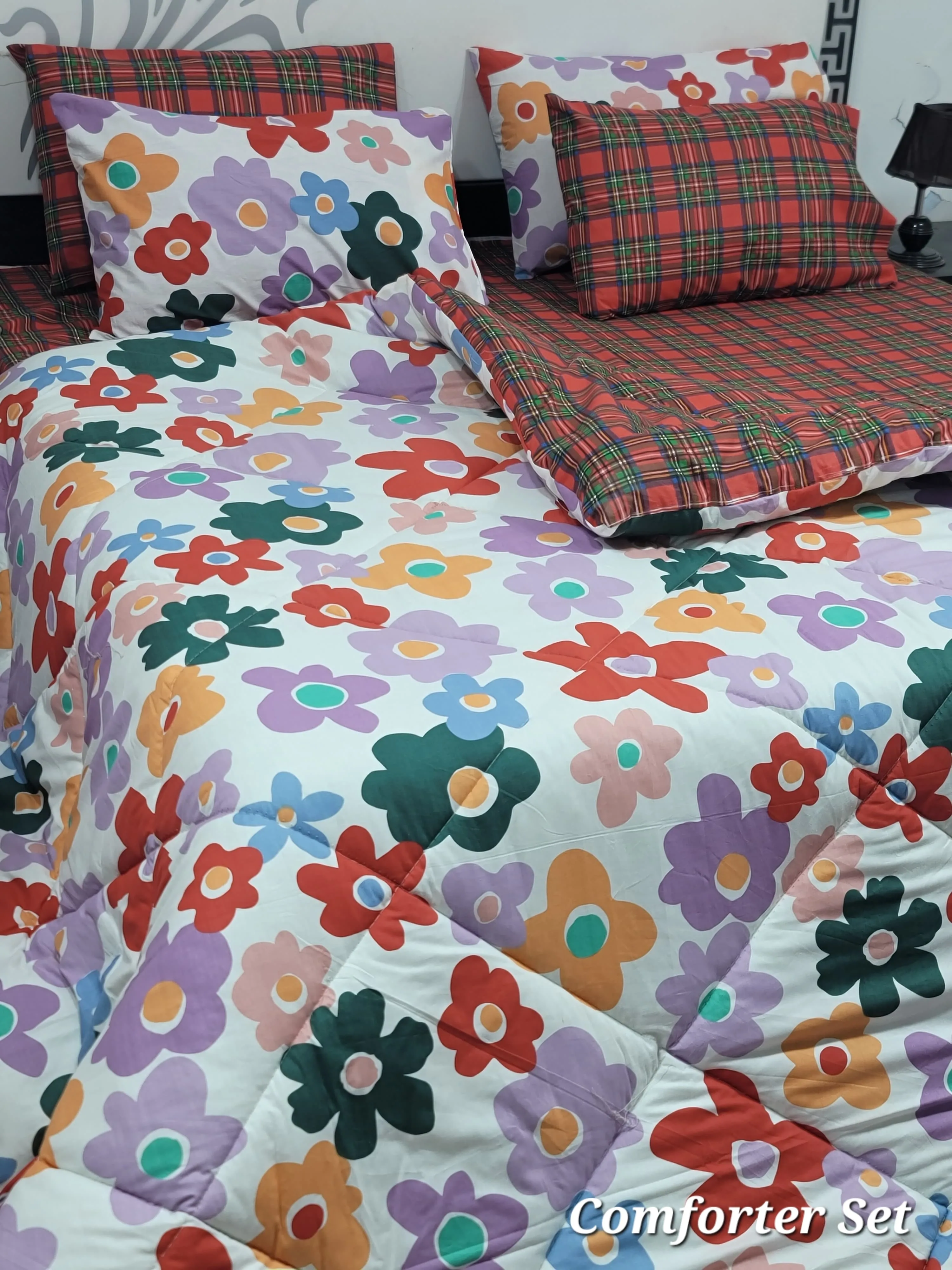 Pure Cotton Comforter Set's