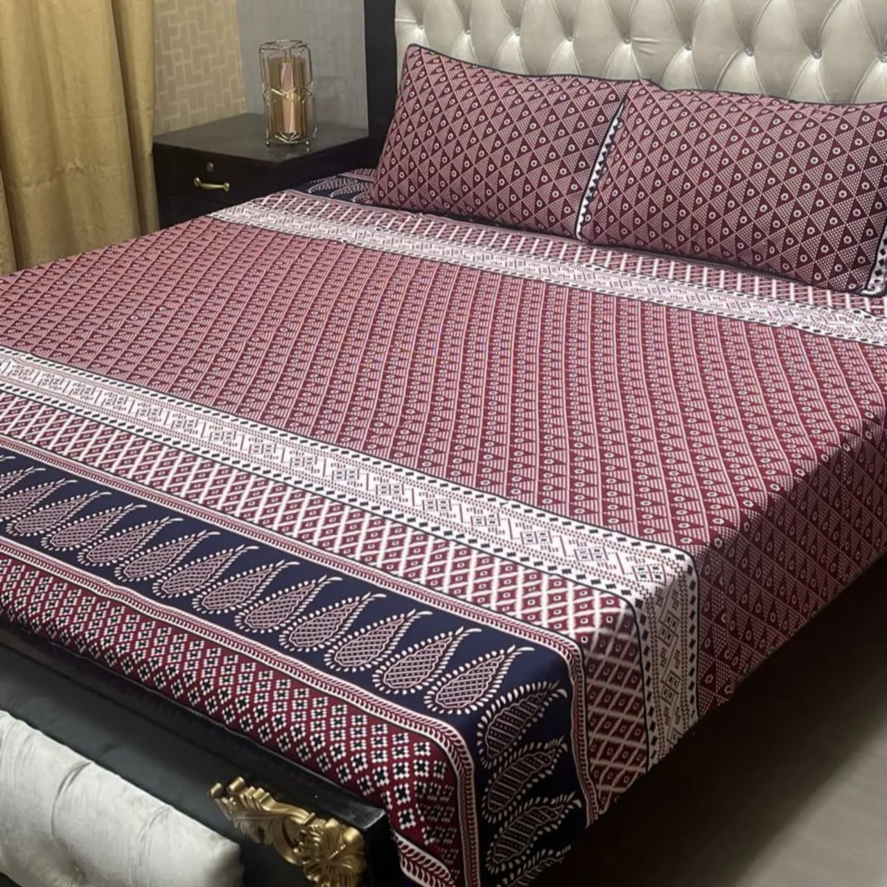 Crystal Cotton Bedsheet