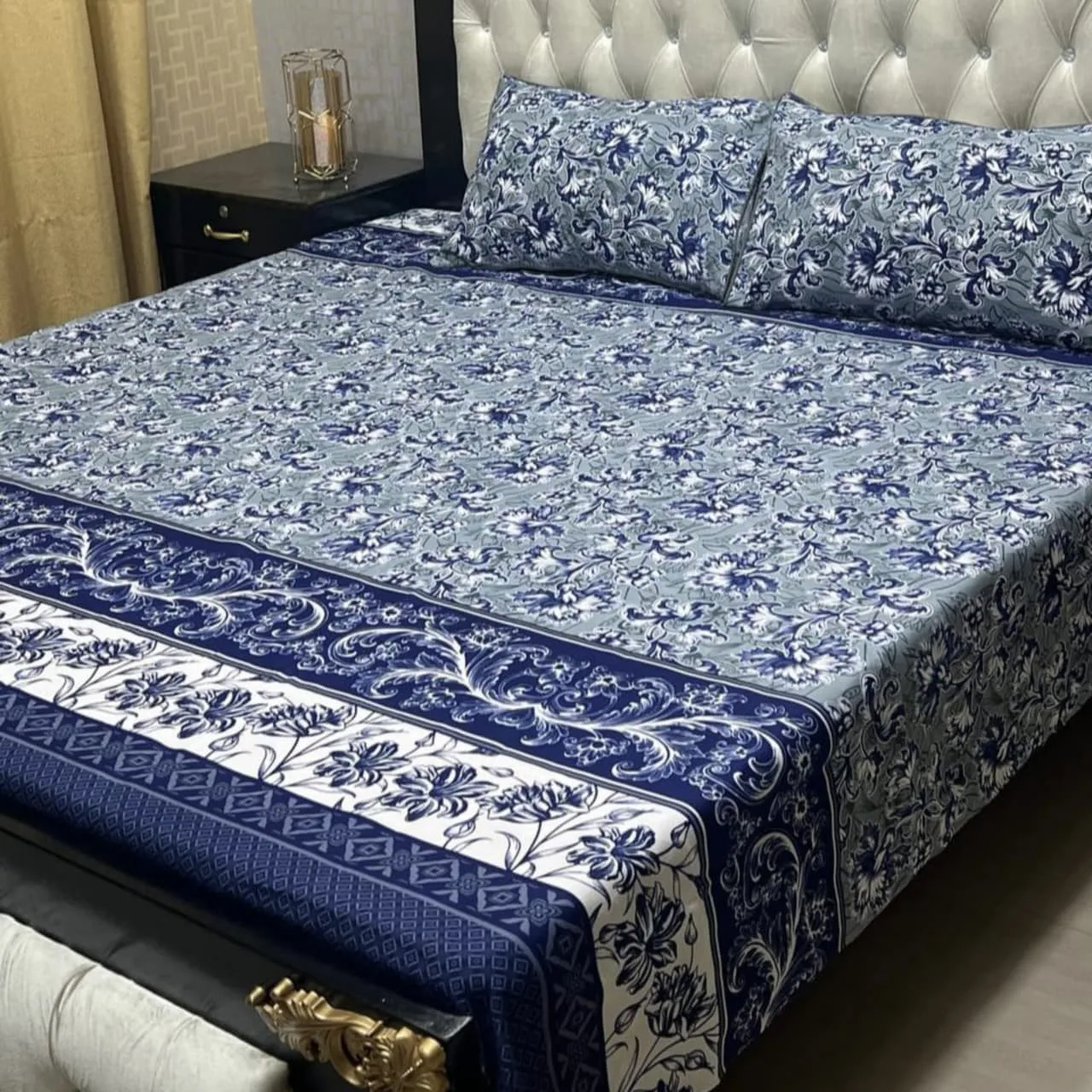 Crystal Cotton Bedsheet