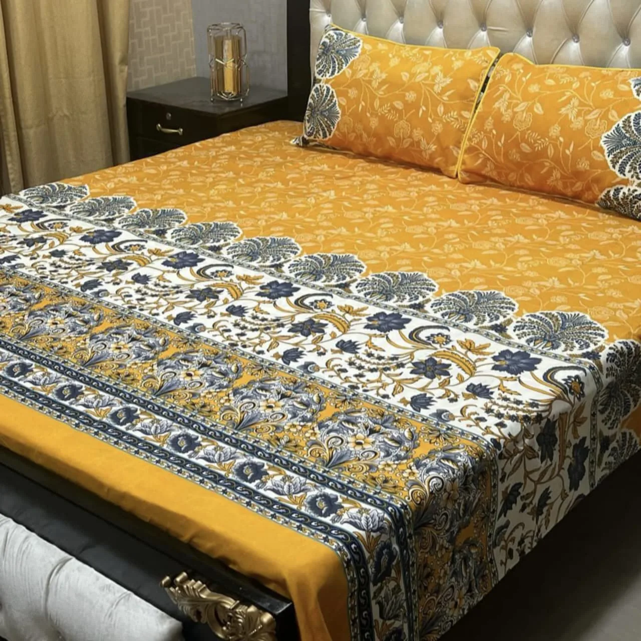 Crystal Cotton Bedsheet