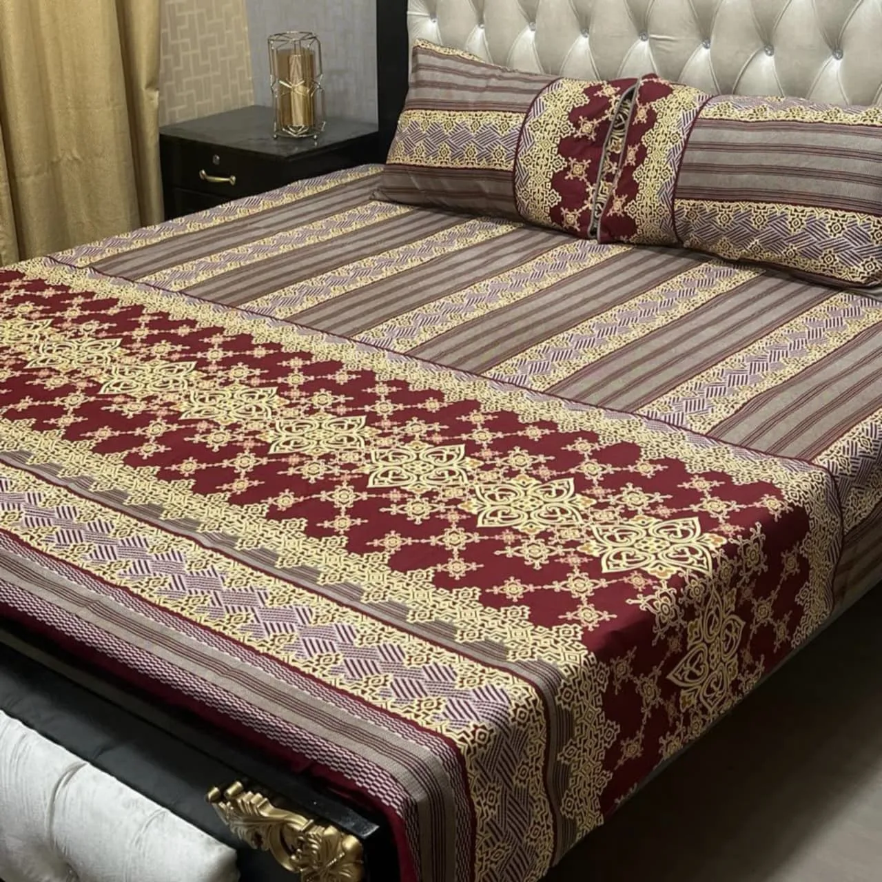 Crystal Cotton Bedsheet