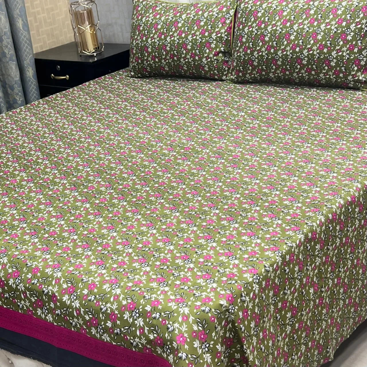 Crystal Cotton Bedsheet