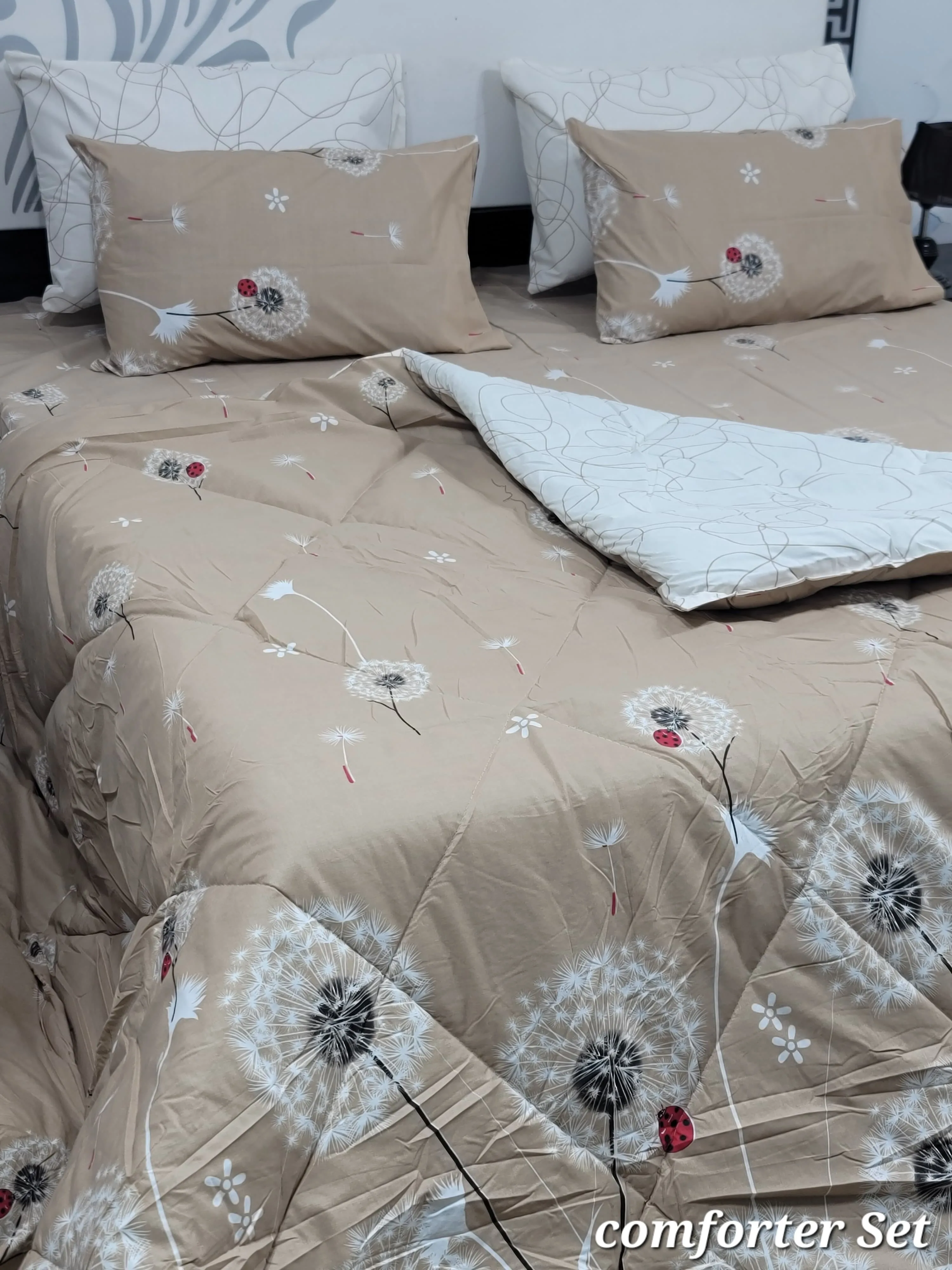 Pure Cotton  Comforter Set's