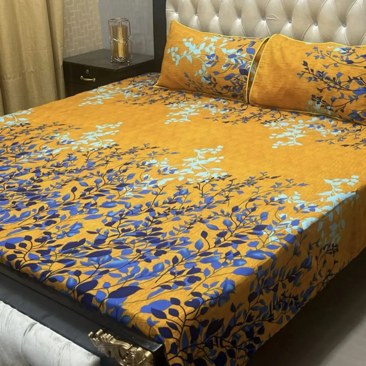 Crystal Cotton Bedsheet