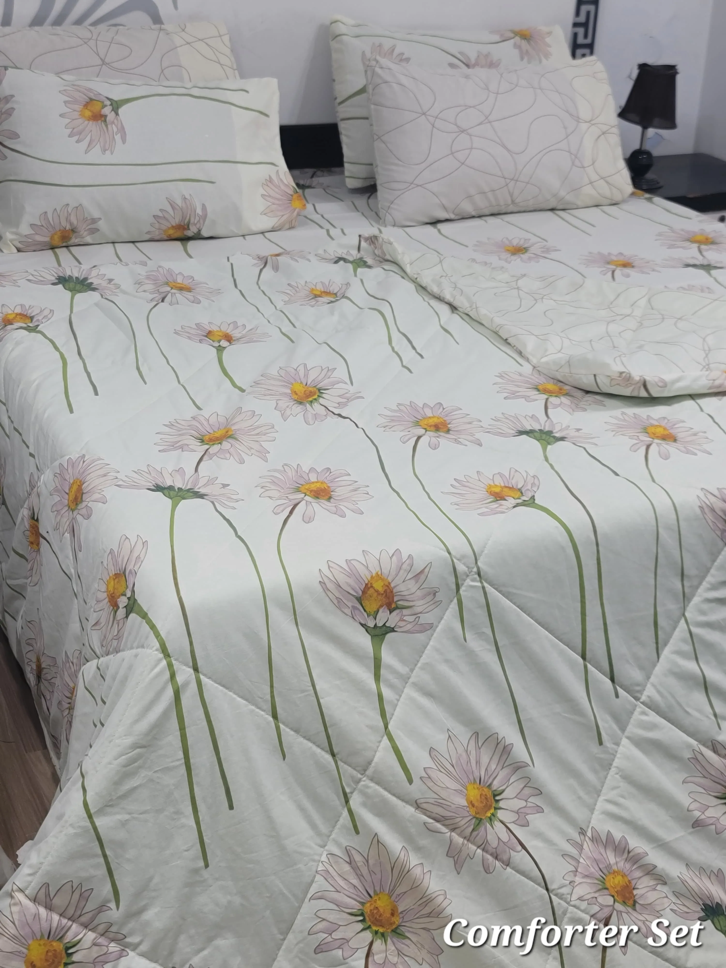 Pure Cotton  Comforter Set's